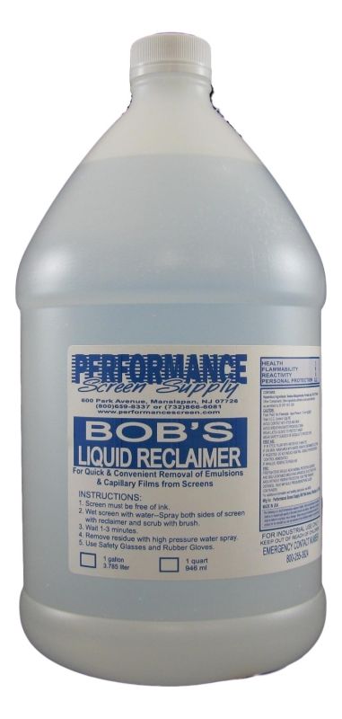 BOB'S Liquid Emulsion Reclaimer - Performance Screen Supply